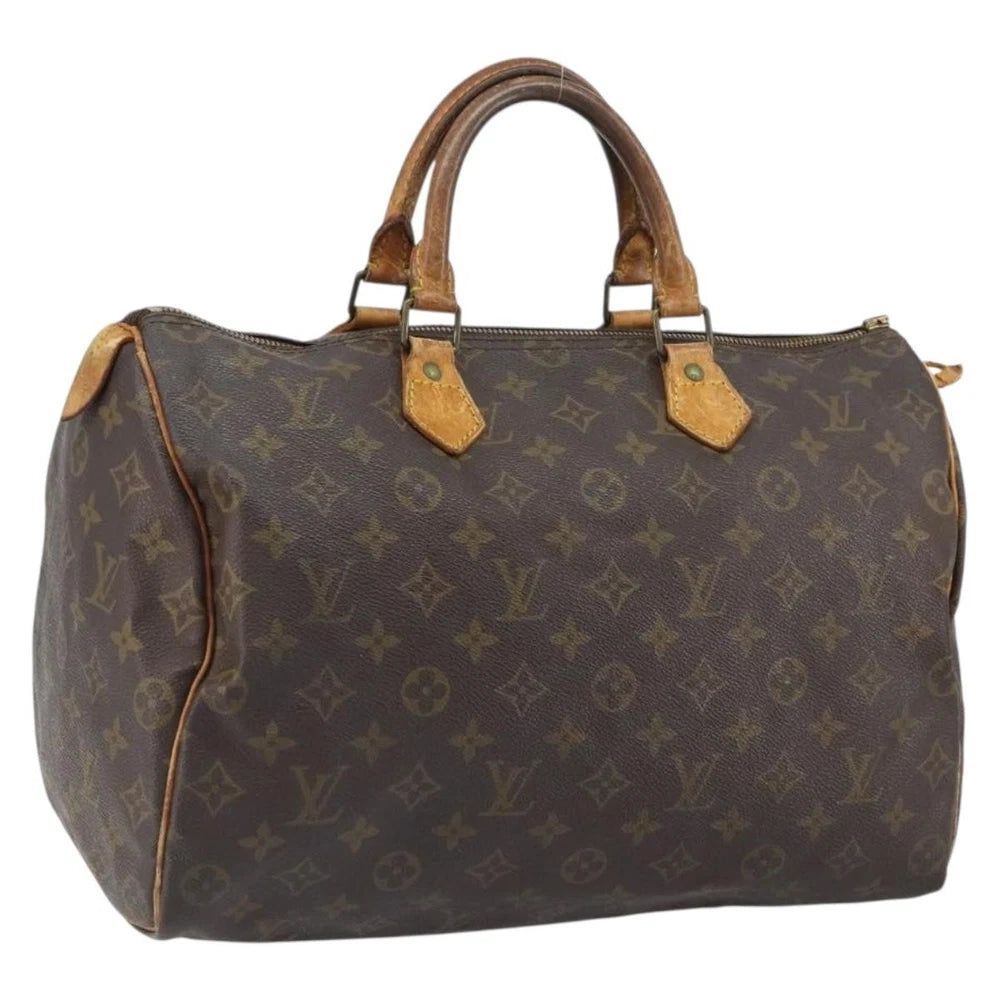 LOUIS VUITTON SPEEDY 35 BAG MONOGRAM CANVAS