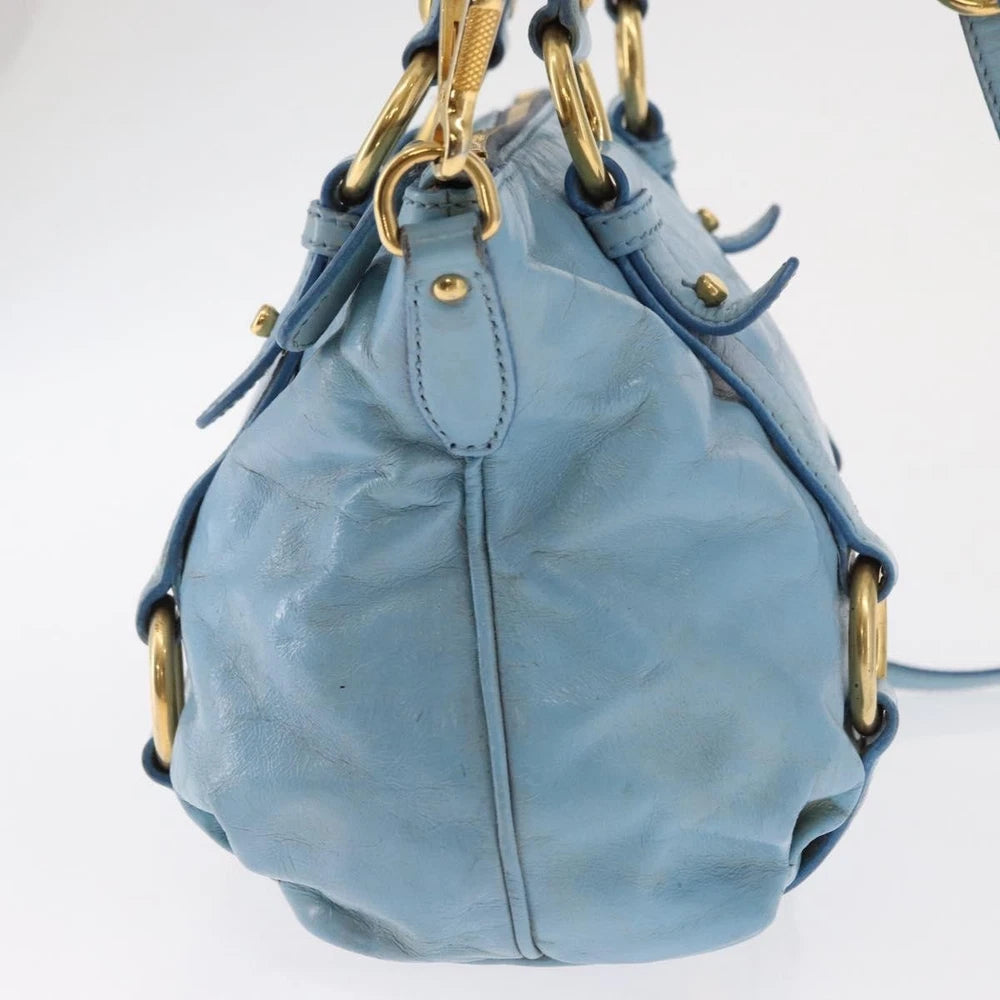 BABY BLUE MIU MIU BAG
