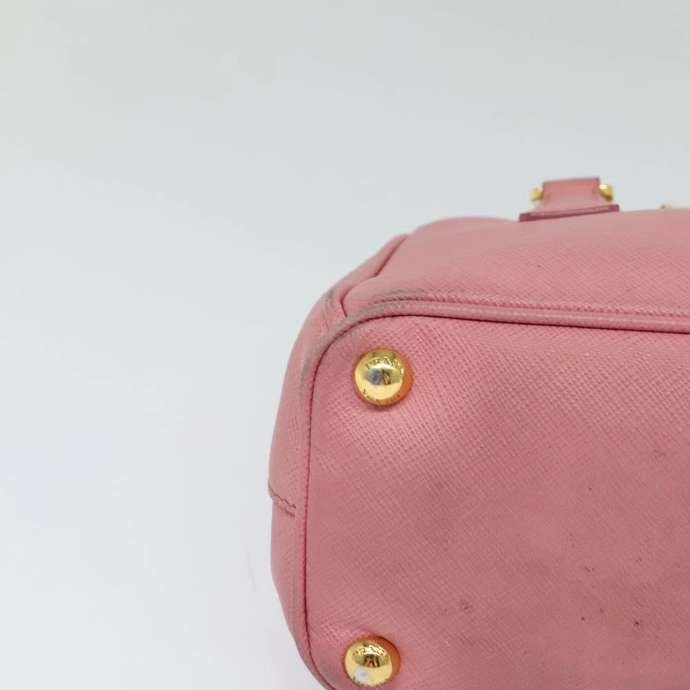 PRADA SAFFIANO BAG PINK LEATHER