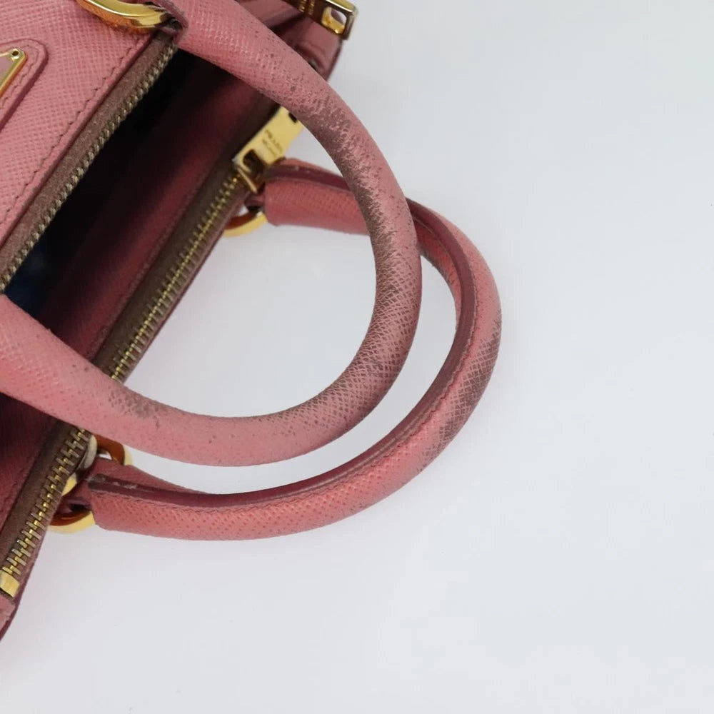 PRADA SAFFIANO BAG PINK LEATHER