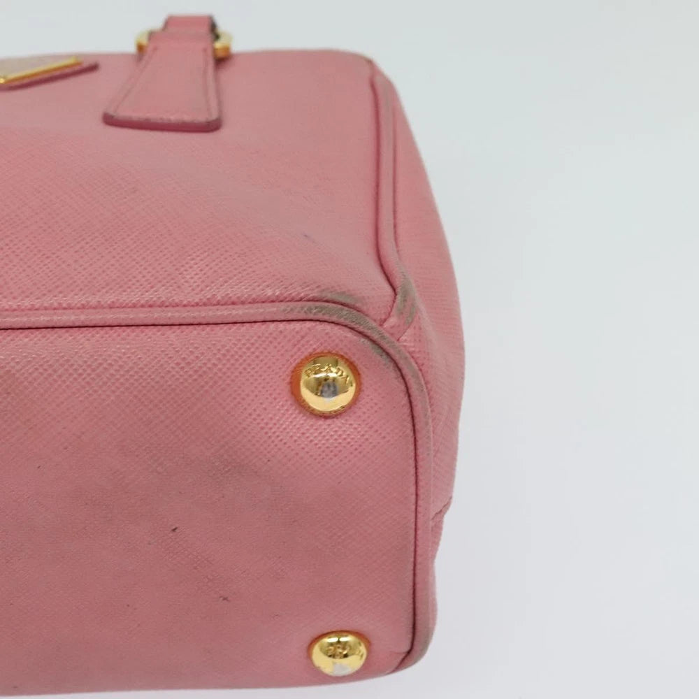 PRADA SAFFIANO BAG PINK LEATHER