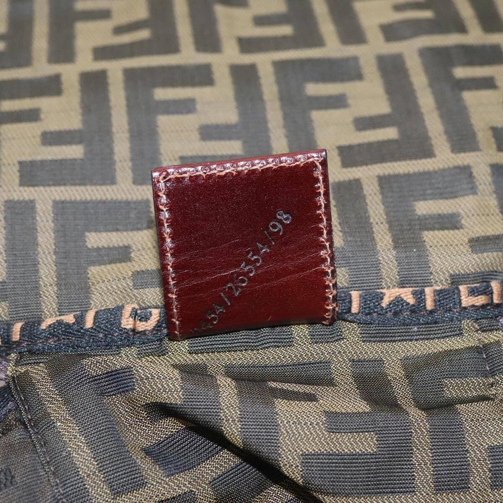 FENDI VANTY POUCH ZUCCA CANVAS