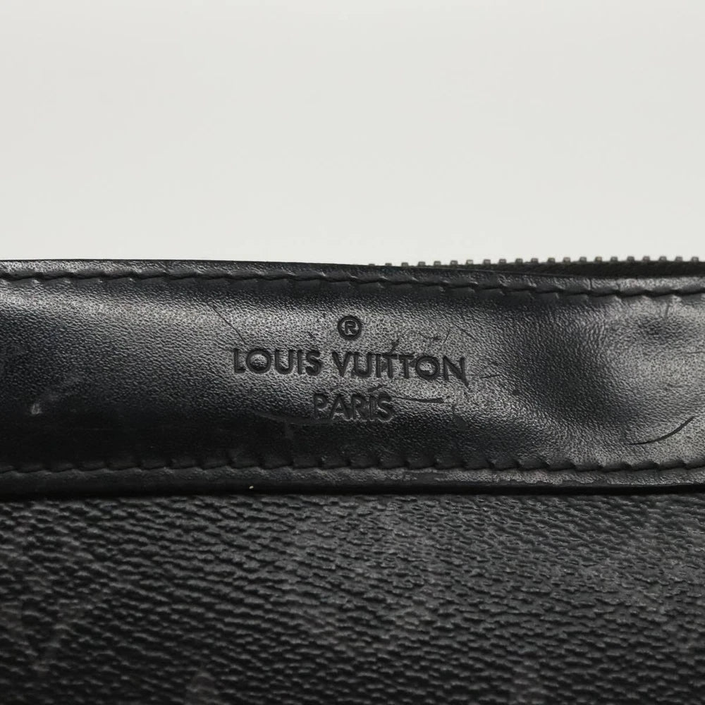 LOUIS VUITTON CLUTCH MONOGRAM ECLIPSE CANVAS