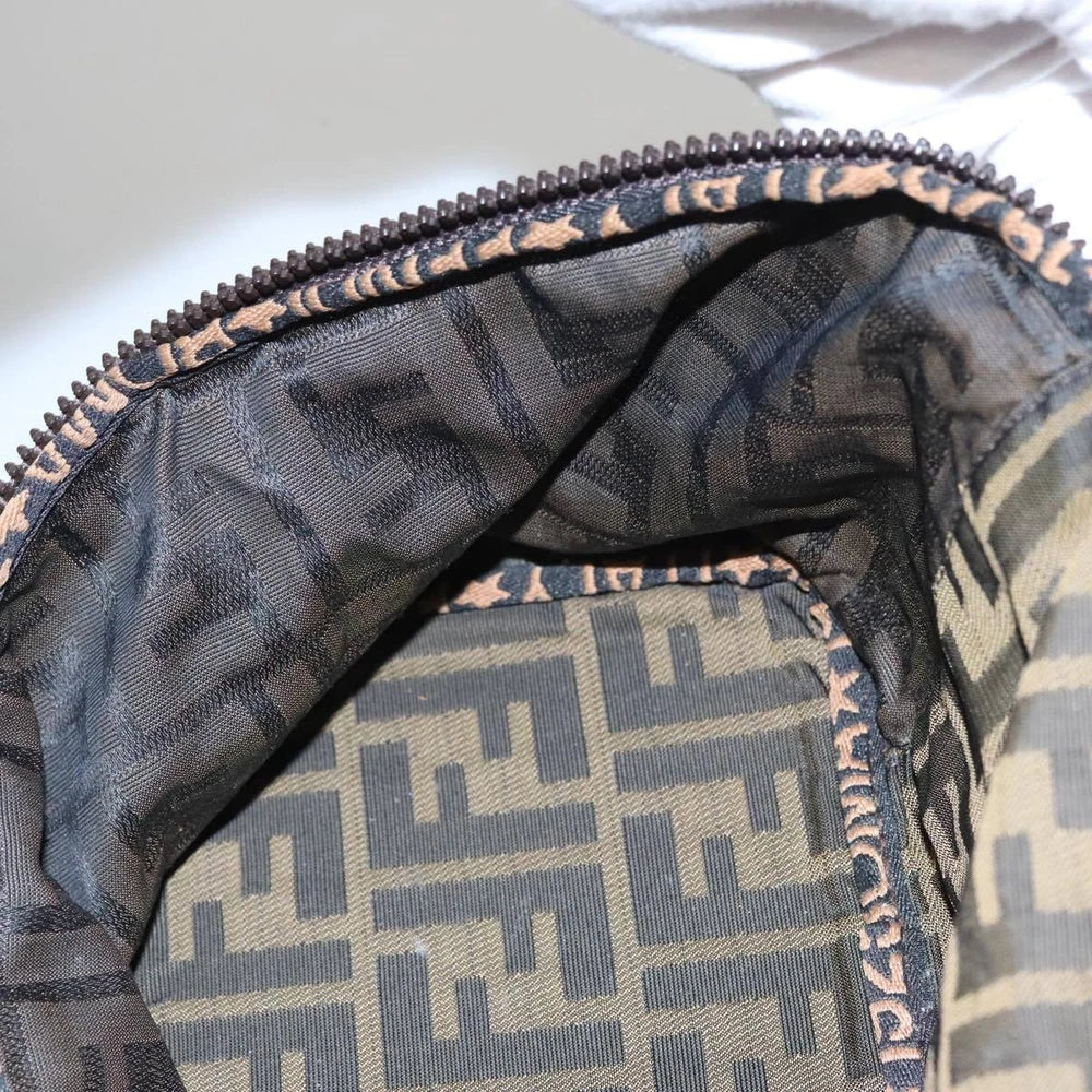FENDI VANTY POUCH ZUCCA CANVAS