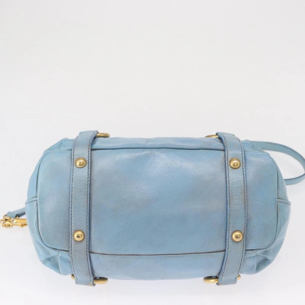 BABY BLUE MIU MIU BAG