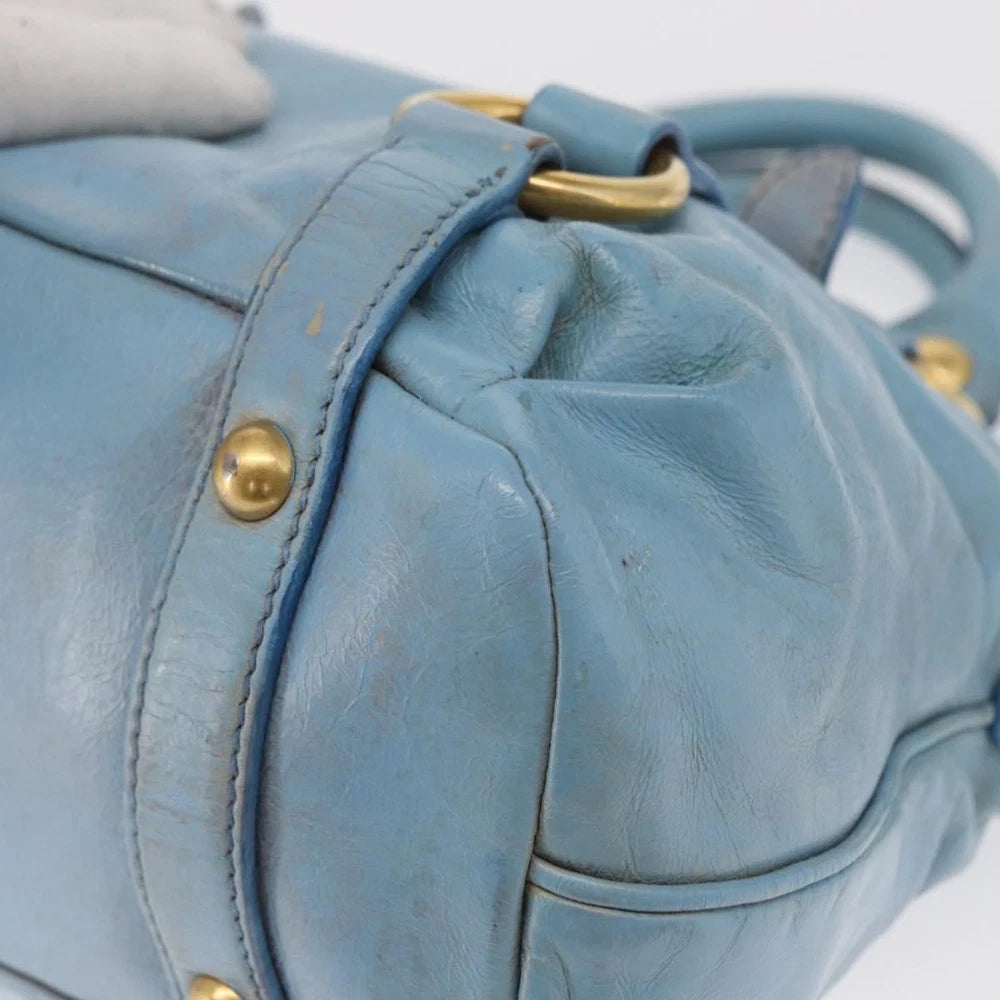 BABY BLUE MIU MIU BAG