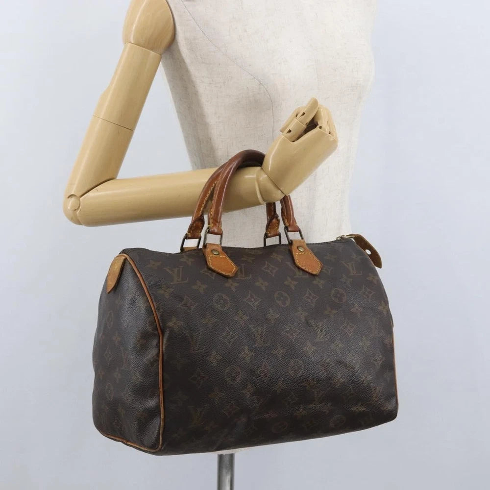 LOUIS VUITTON SPEEDY 30 BAG MONOGRAM CANVAS