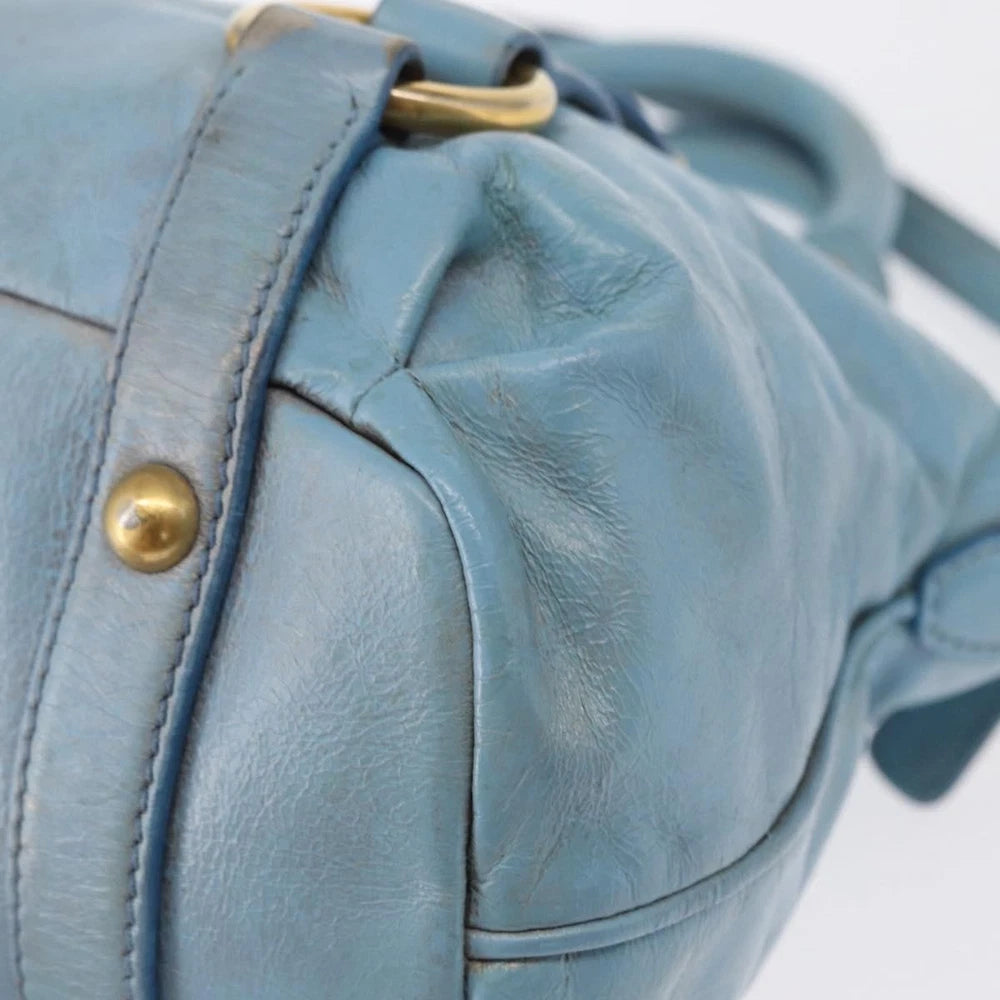 BABY BLUE MIU MIU BAG