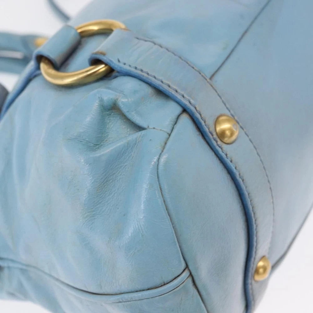 BABY BLUE MIU MIU BAG