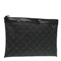 LOUIS VUITTON CLUTCH MONOGRAM ECLIPSE CANVAS