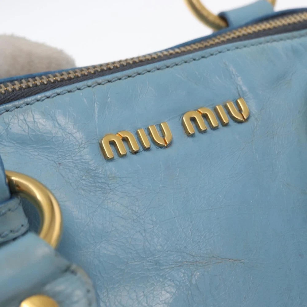 BABY BLUE MIU MIU BAG
