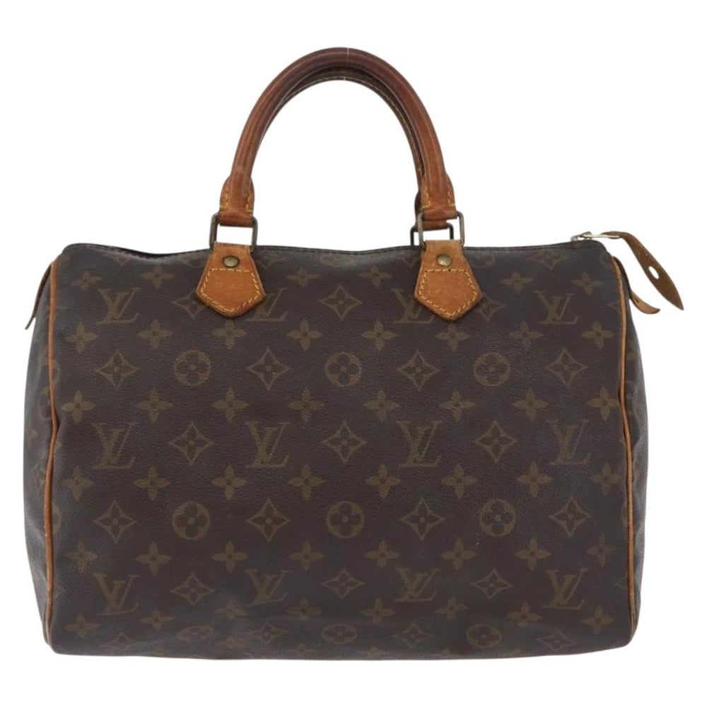 LOUIS VUITTON SPEEDY 30 BAG MONOGRAM CANVAS