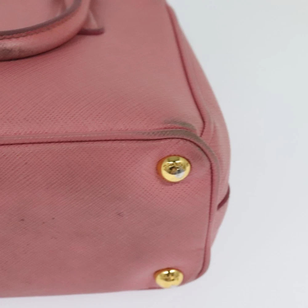 PRADA SAFFIANO BAG PINK LEATHER