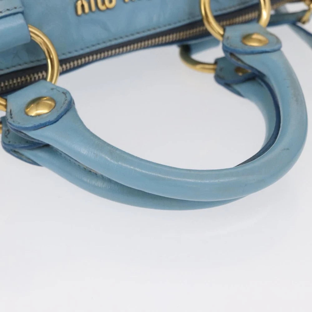 BABY BLUE MIU MIU BAG