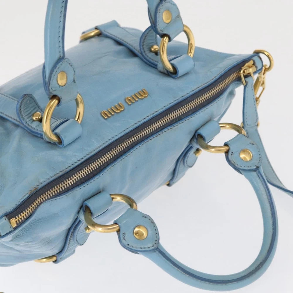 BABY BLUE MIU MIU BAG