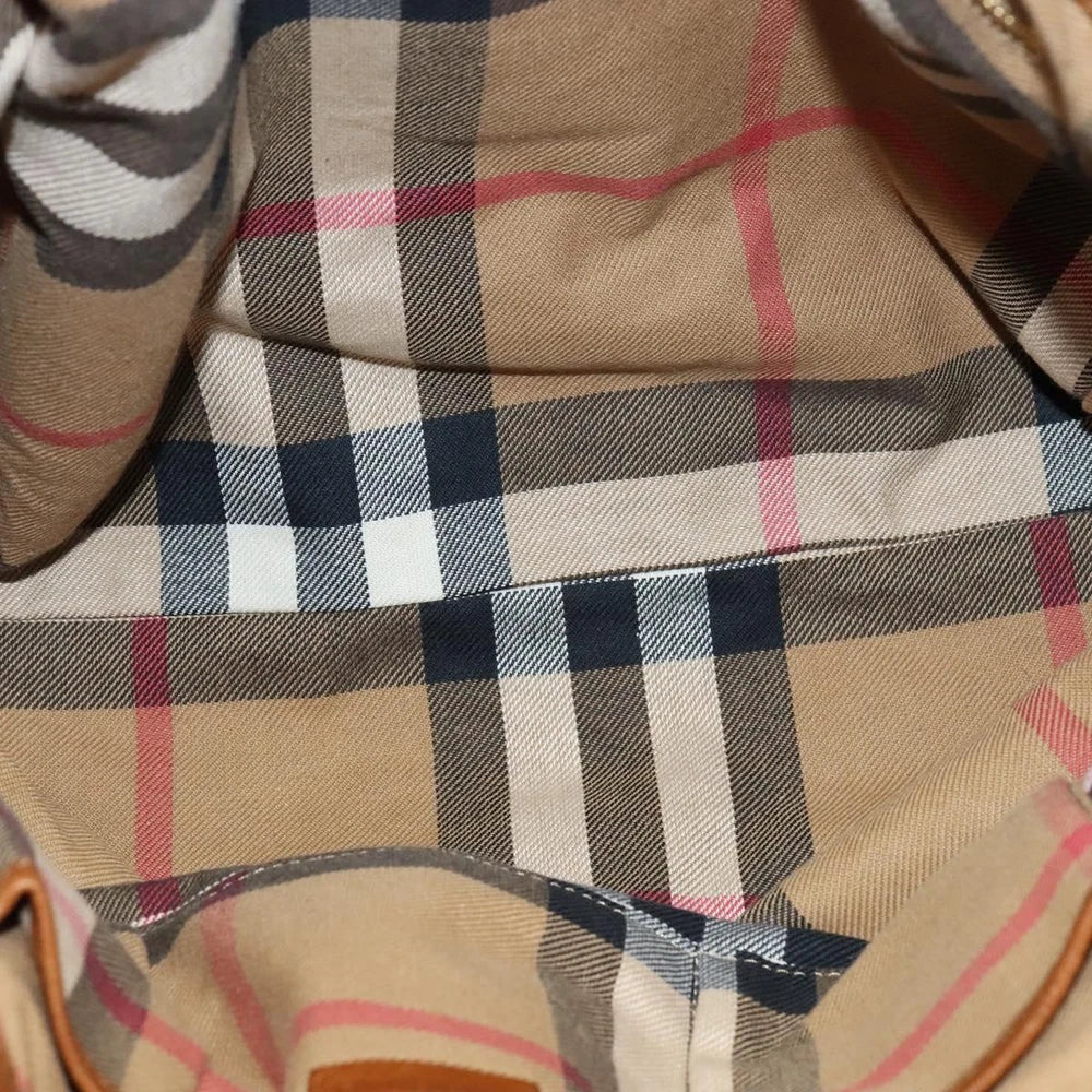 BURBERRY HANDBAG BROWN LEATHER