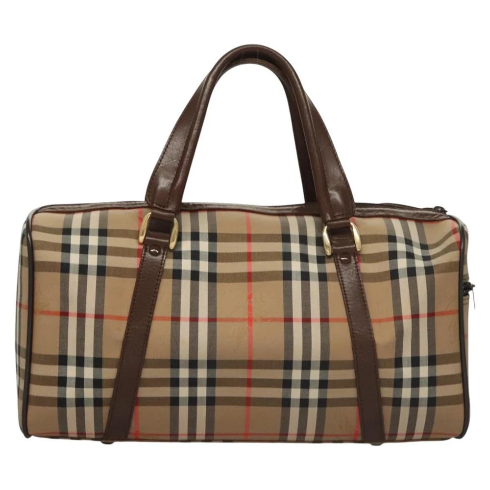 BURBERRYS BOSTON BAG NOVA CHECK - VINTAGE