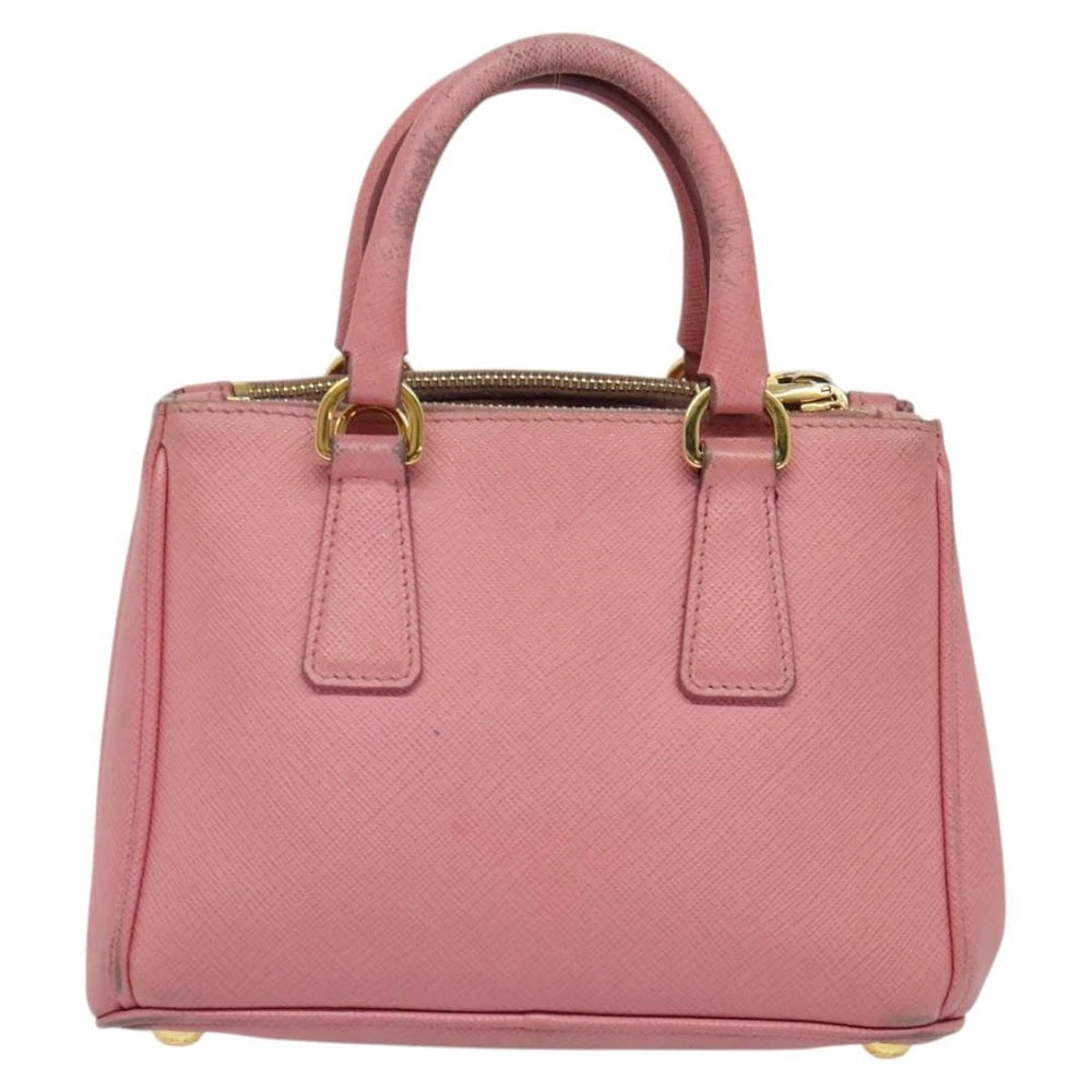 PRADA SAFFIANO BAG PINK LEATHER
