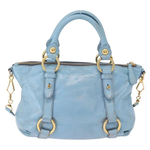 BABY BLUE MIU MIU BAG