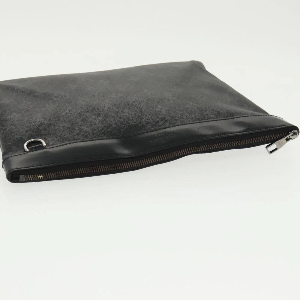 LOUIS VUITTON CLUTCH MONOGRAM ECLIPSE CANVAS
