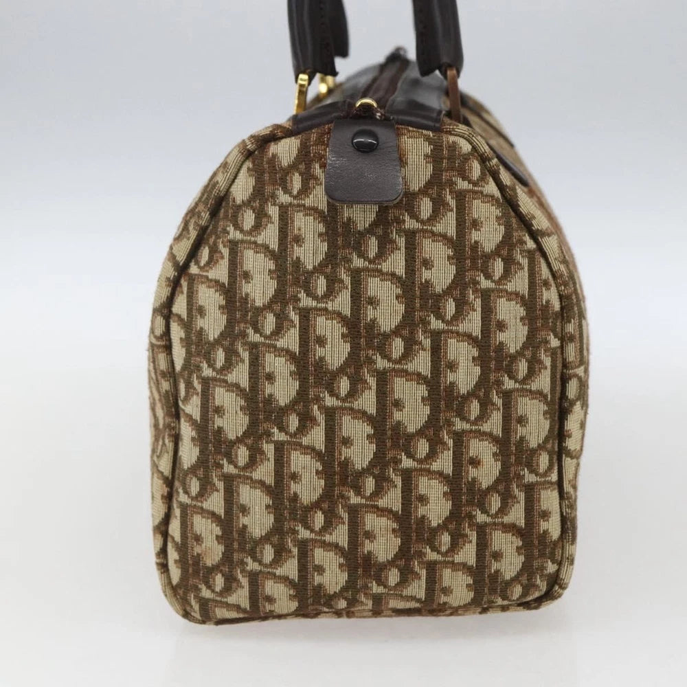 VINTAGE DIOR BAG - BROWN TROTTER CANVAS