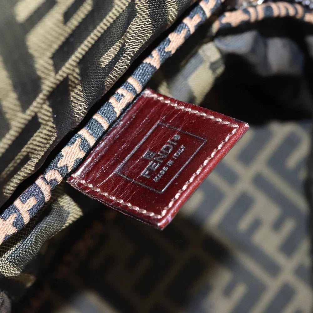FENDI VANTY POUCH ZUCCA CANVAS