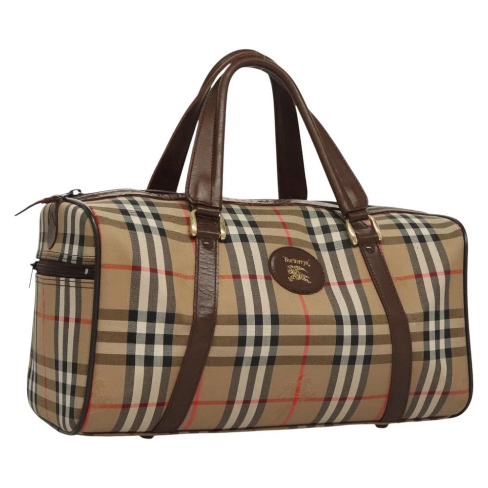 BURBERRYS BOSTON BAG NOVA CHECK - VINTAGE