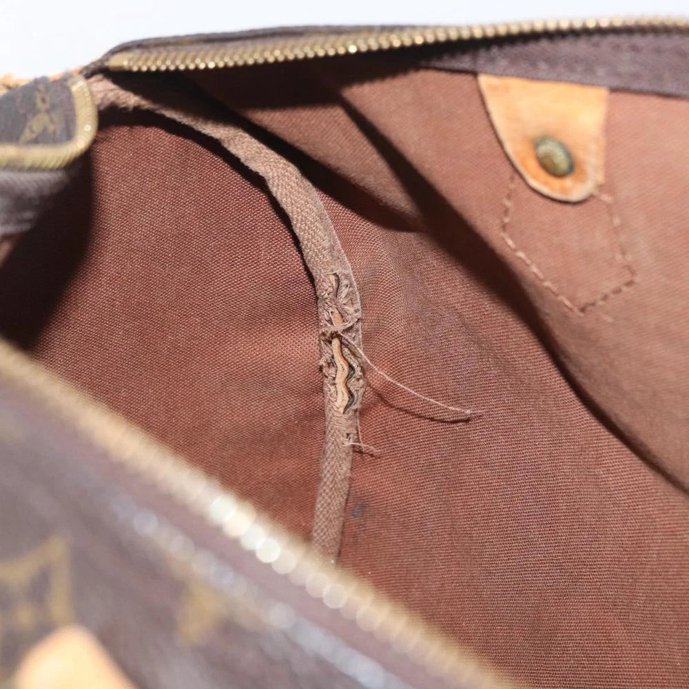 LOUIS VUITTON SPEEDY 30 BAG MONOGRAM CANVAS