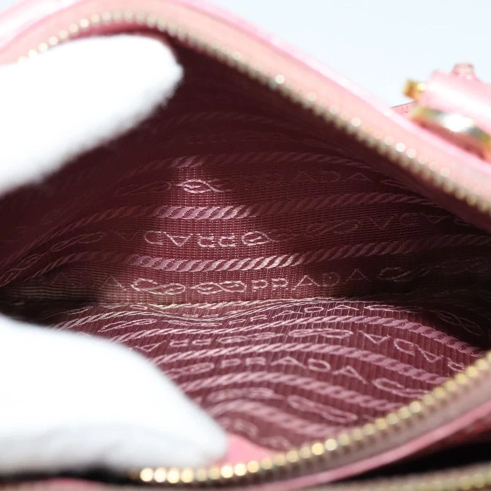 PRADA SAFFIANO BAG PINK LEATHER